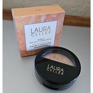 Laura Geller Baked Balance N Brighten Foundation LIGHT 0.32 oz